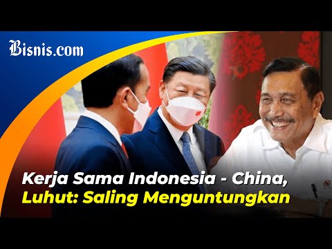Perekonomian Indonesia Tangguh, Luhut: Karena Kerja Sama Dengan China