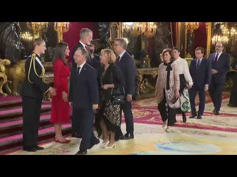 Vivas acude a la recepción oficial del 12-O en el Palacio Real