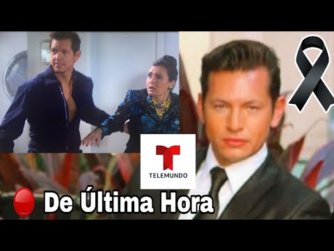 Última Hora: Muere Gustavo Pedraza, actor de Telemundo 'Eva la Trailera', 'Marido en Alquiler'