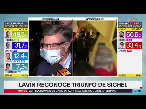 Lavín felicita a Sichel: Haremos todo lo posible para que sea el próximo presidente | Chile Elige