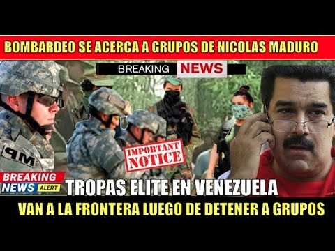 Bombardeo de fuerzas especiales se acercan a Venezuela