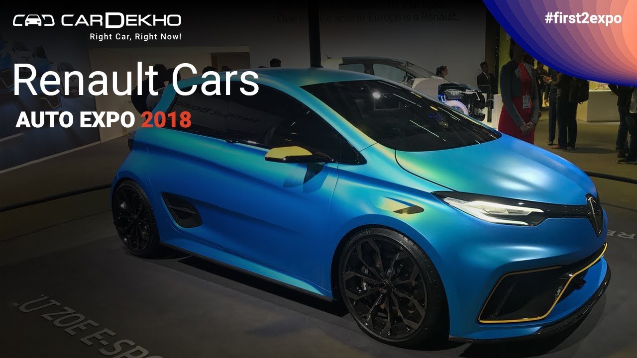 Renault at Auto Expo 2018 | #First2Expo | Trezor, ZOE e-Sport