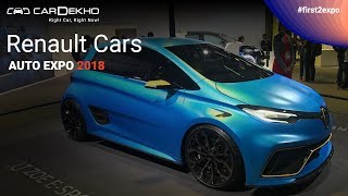 Renault at Auto Expo 2018 | #First2Expo | Trezor, ZOE e-Sport
