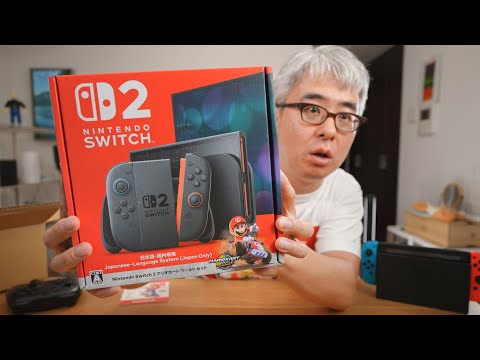 【速報】ニンテンドースイッチ 2 買えたよ!開封して、マリオカートワールドやってみるよ! / Nintendo Switch 2