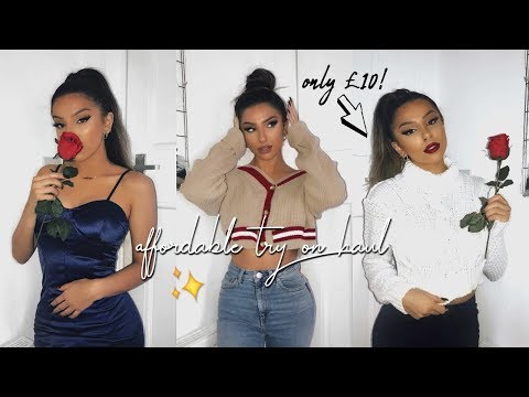 AFFORDABLE WINTER TRY ON CLOTHING HAUL 2018  |  I SAW IT FIRST AD