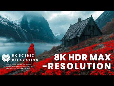 8K HDR MAX RESOLUTION! Dolby Vision™ COLORS (60 FPS) - Your Eyes Will Thank You - With Nature Sounds