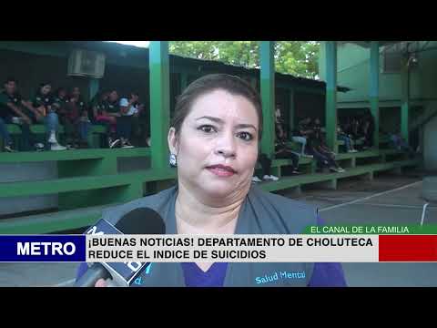 BUENAS NOTICIAS DEPARTAMENTO DE CHOLUTECA REDUCE EL INDICE DE SUICIDIOS