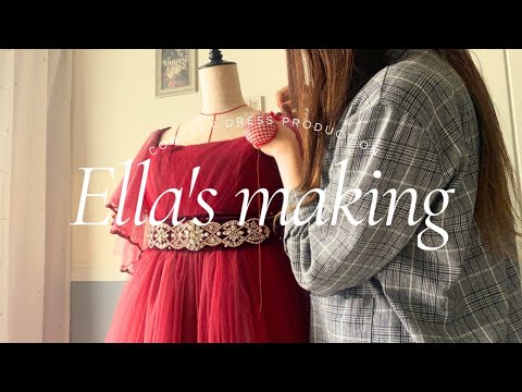 【ドレス製作】演奏会用ドレスのオーダー🎻👗【vlog】