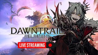 [FF14 - Dawntrail] Past the Vanguard! Sure is purple out here.
