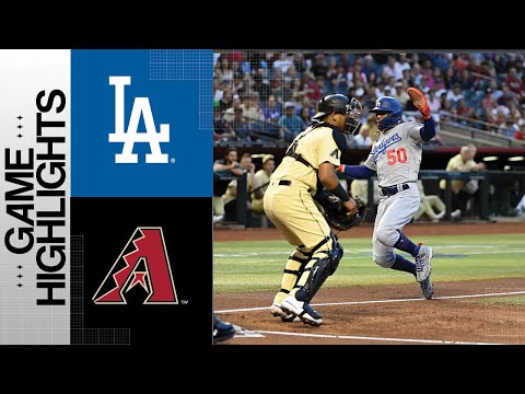 Dodgers Vs. D-backs Game Highlights (4/7/23) | MLB Highlights - BVM Sports