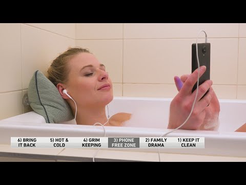 6@6: Don't take your phone into the bathroom!