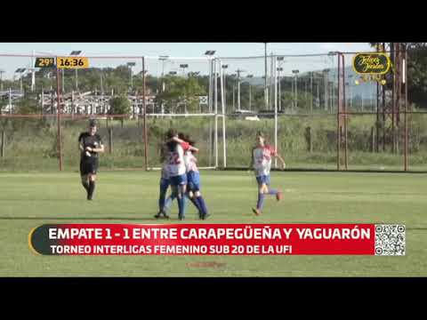 Empate 1-1 entre Carapegüeña y Yaguarón