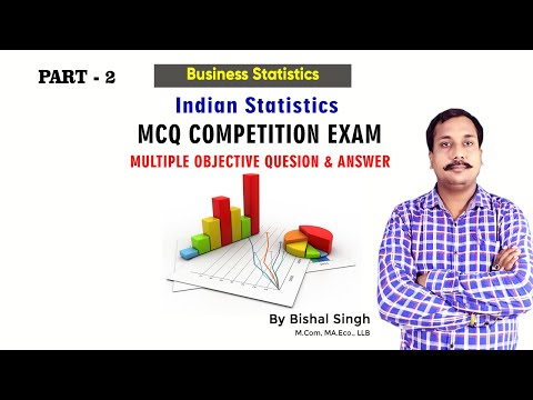 Indian Statistics – #Mcq Test – Multiple Q & A – #businessstatistics  – #Bishal Singh – Part_2