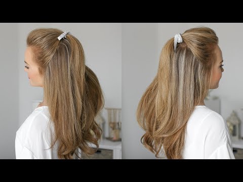 Easy, Everyday Half Updo | Missy Sue