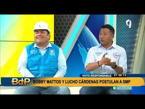 Voto Responsable 2022: Bobby Matos y Lucho Cárdenas explican sus propuestas para SMP