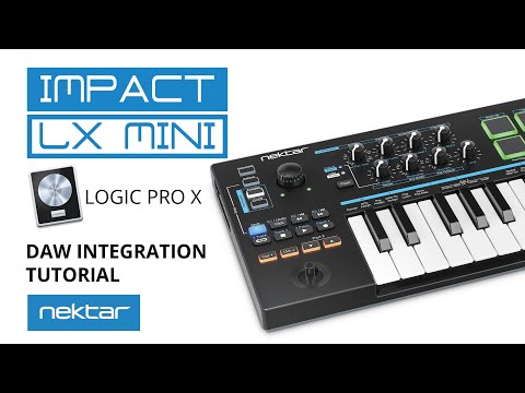 Nektar LX Mini Tutorial - DAW Integration Logic Pro X