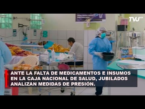 JUBILADOS ANALIZAN MEDIDAS DE PRESIÓN POR FALTA DE MEDICAMENTOS E INSUMOS EN LA CAJA NACIONAL
