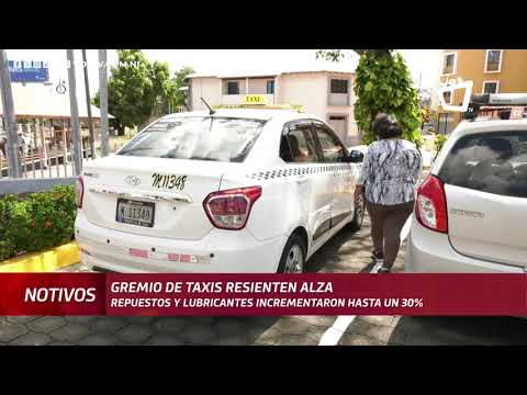 Taxistas resienten alza en precios de repuestos y lubricantes