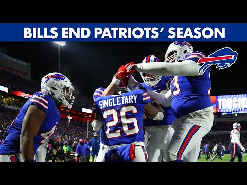 Bills 'Perfect Game' Ends Patriots Season | Mini Movie | Buffalo Bills video clip