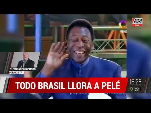 Fernando Niembro habló sobre la muerte de Pelé: Era inigualable