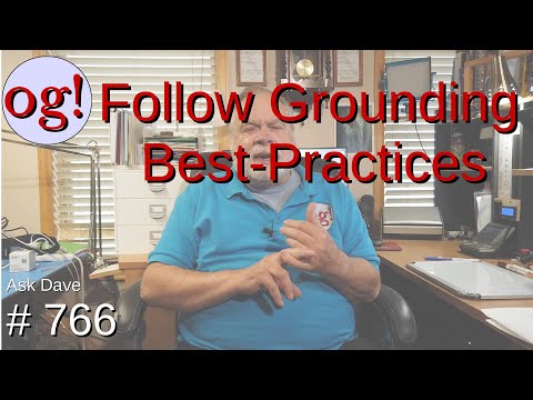 Follow Grounding Best-Pratices (#766)