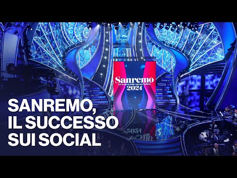 Sanremo, il successo sui social - Timeline 11/02/2024