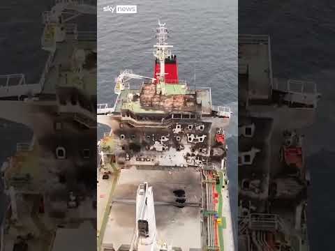 Houthis attack sinks cargo ship
