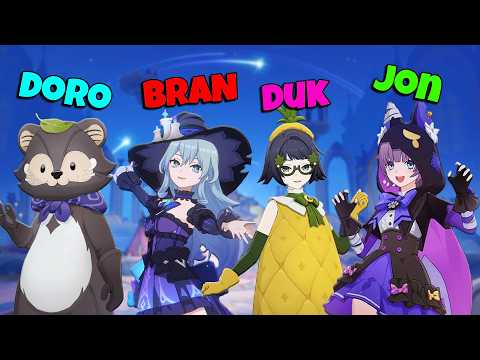 4 Guys, 1 Miliastra Wonderland - Genshin Impact