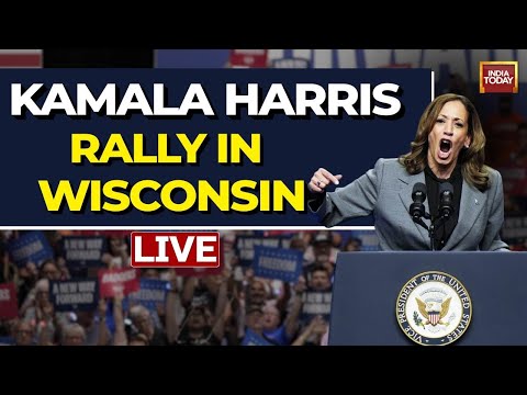 Kamala Harris  Speech: Kamala Harris Campaign Rally In Wisconsin | US Election News