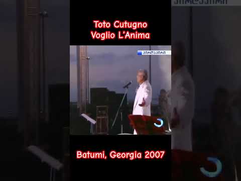 Toto Cutugno - Voglio L’Anima (Batumi, Georgia 2007)