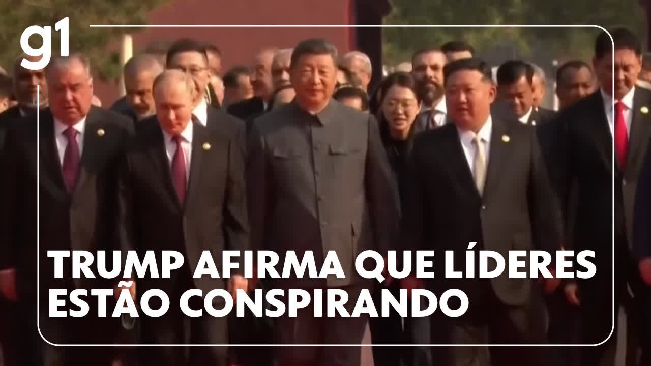 Donald Trump afirmou que os líderes da Rússia China e Coreia do Norte estão conspirando