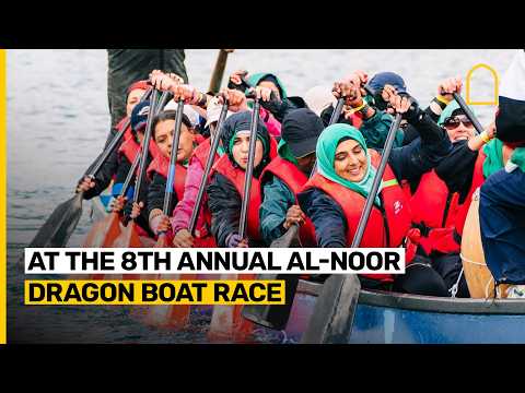 At the 8th annual Al-Noor Dragon Boat race