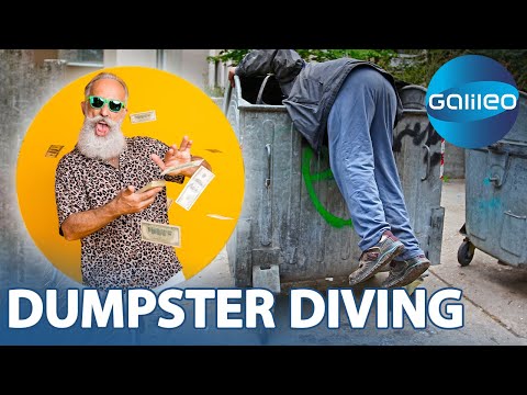 3000 Dollar pro Monat für Müll! Was ist Dumpster Diving? | Galileo | ProSieben