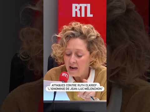 Attaques contre Ruth Elkrief : L'ignominie de Jean-Luc Mélenchon