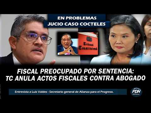 FISCAL PEREZ PREOCUPADO EN JUICIO CONTRA KEIKO: TC ANULO ACTOS FISCALES CONTRA ABOGADO ARSENIO ORE