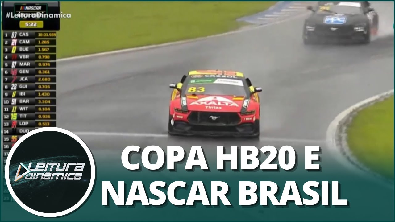 Debaixo de muita chuva Casagrande gabarita domingo de Nascar Brasil