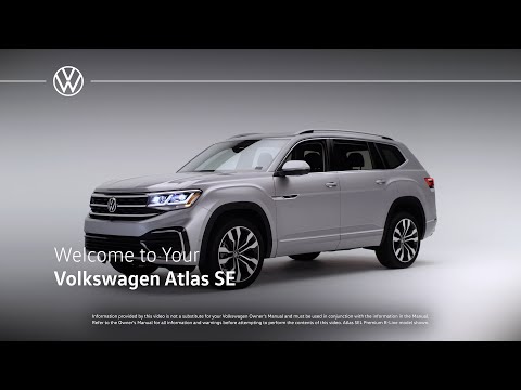 Welcome to your 2022 Volkswagen Atlas SE with Technology