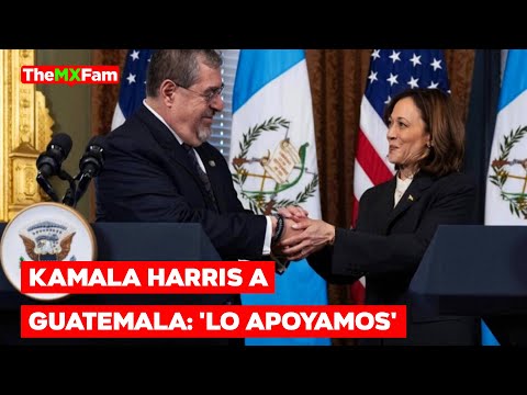 Kamala Harris a Guatemala: 'Lo Apoyamos' Contra la Corrupción | TheMXFam