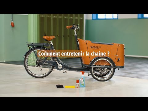 Comment entretenir la chaîne ?