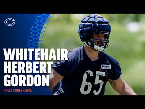 Whitehair, Herbert, Gordon on OTA's | Chicago Bears video clip