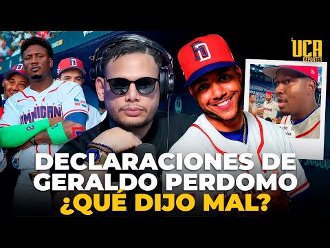 URGENTE: DECLARACIONES DE GERALDO PERDOMO CAYERON MAL EN HOUSTON | TODOS LOS DETALLES 