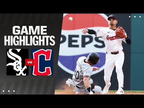 White Sox vs. Guardians Game Highlights (4/8/24) | MLB Highlights