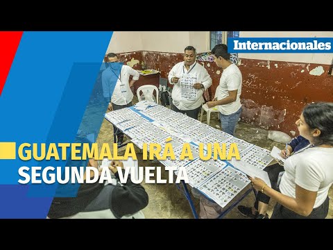 Guatemala irá a una segunda vuelta