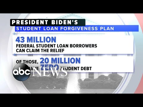 Biden to forgive up to ,000 worth of student loan debt