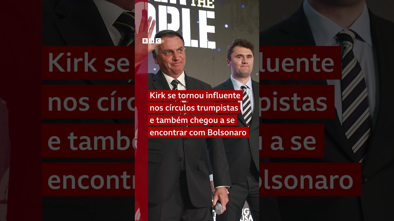 Ativista conservador Charlie Kirk aliado do presidente Donald Trump foi morto em um atentado