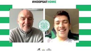 #HoopsAtHome with Celtic’s Mikey Johnston 🏡