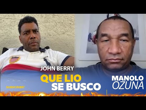 John Berry METE A MANOLO OZUNAEN REBU CON FUERTES DENUNCIAS!!!