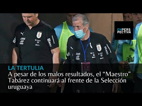 A pesar de los malos resultados, el “Maestro” Tabárez continuará al frente de la Selección uruguaya
