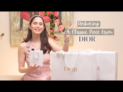 UNBOXING A CLASSIC PIECE FROM FROM DIOR  | Jessy Mendiola