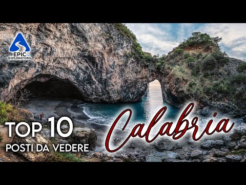 Calabria: Top 10 Città e Luoghi da Visitare | 4K
